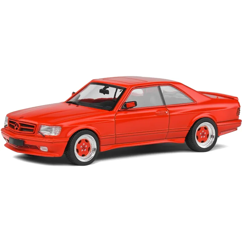 Mercedes-Benz 560 SEC AMG Widebody 1990 Röd - Solido - 1:43