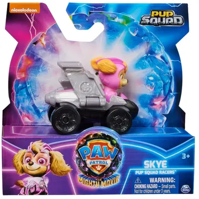 Skye - Pup Squad Racers - PAW Patrol - 6 cm