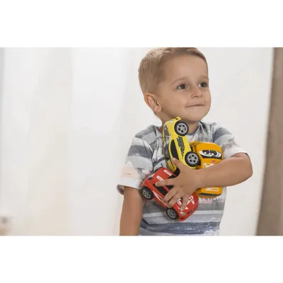 Blød bil fra 12 måneder - Mercedes - Squeezy - Dickie Toys