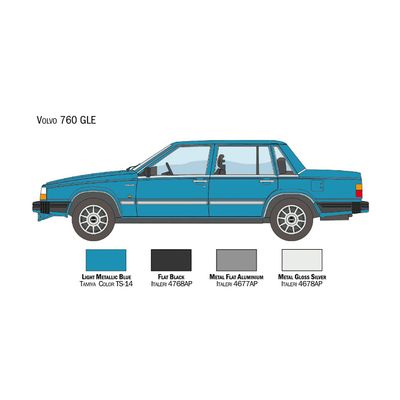 Volvo 760 GLE - Byggsats 3623 - Italeri - 1:24