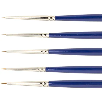 Ultra-Fine Detail Brush Set - 5 Penslar - PPB2202/S - Model Craft