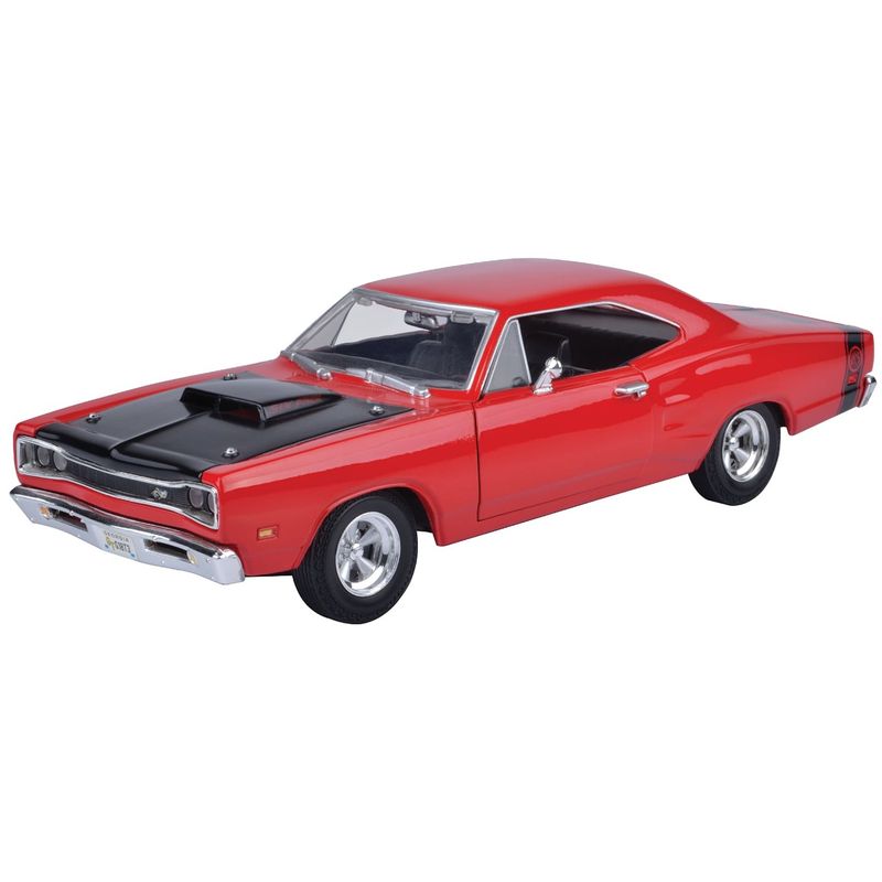 1969 Dodge Coronet Super Bee - Röd - Motormax - 1:24