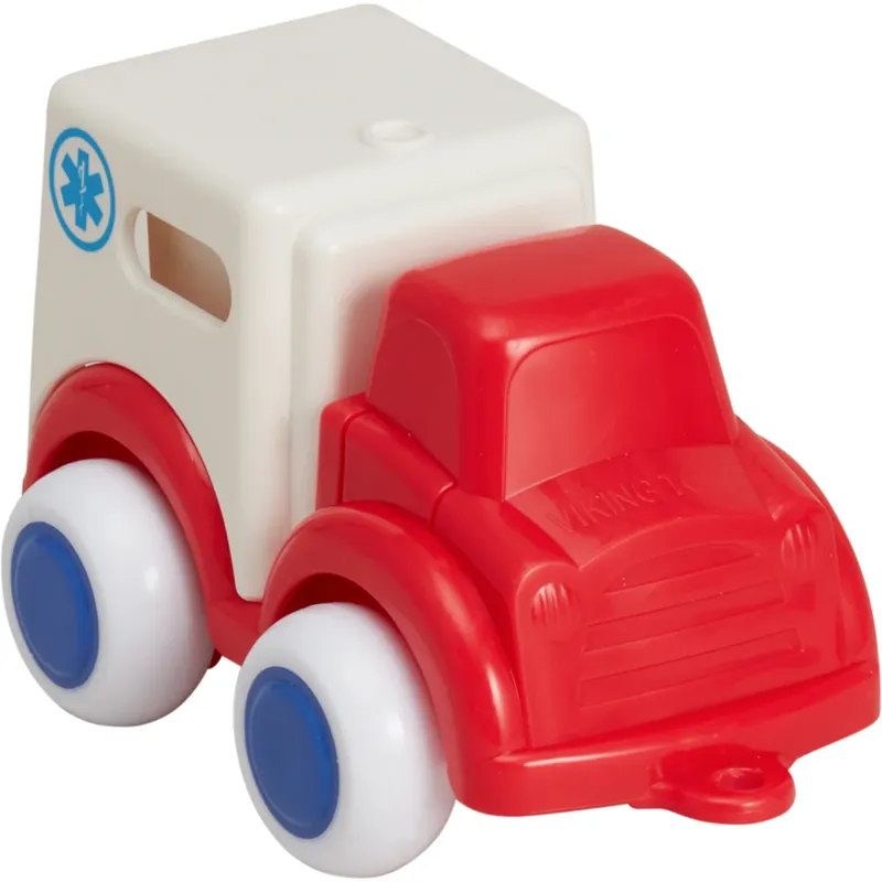Ambulans - Röd - Miniknubbis - Viking Toys - 10 cm