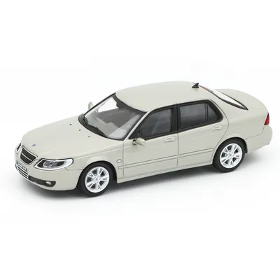 Saab 9-5 Aero - Silver - Cararama - 1:43