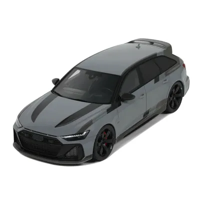 Audi RS 6 GT Avant - 2024 - Grå - GT Spirit - 1:18