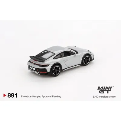 Porsche 911 Dakar - Ice Gray Metallic - 891 - Mini GT - 1:64