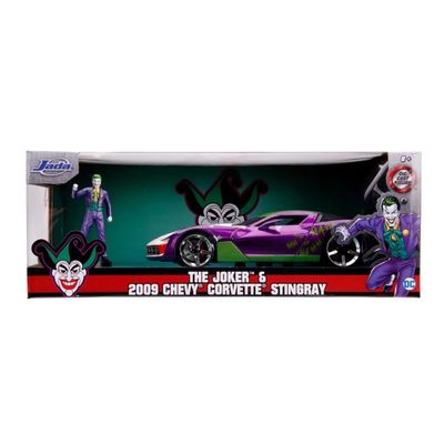 The Joker & 2009 Chevy Corvette Stingray - Jada Toys - 1:24