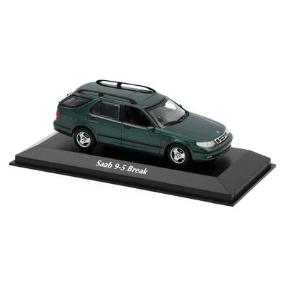 Saab 9-5 Break - 1999 - Mörkgrön - Maxichamps - 1:43