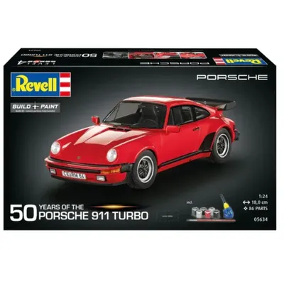 Porsche 911 Turbo - 50th Anniversary - 05634 - Revell - 1:24