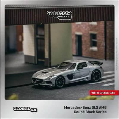 Mercedes-Benz SLS AMG Coupé Black Series - Tarmac - 1:64