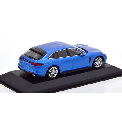 Porsche Panamera 4S Diesel - 2017 - Blå - Minichamps - 1:43