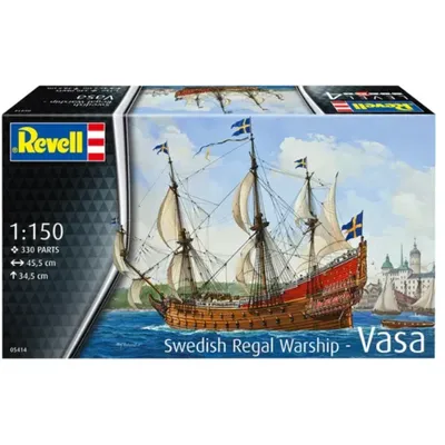 Swedish Regal Warship - Vasaskeppet - Revell - 1:150
