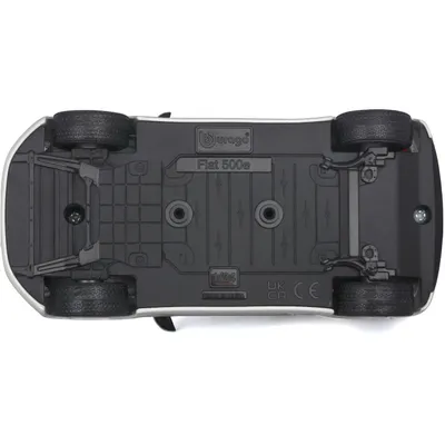 Fiat 500e - 2023 - Vit - Bburago - 1:24