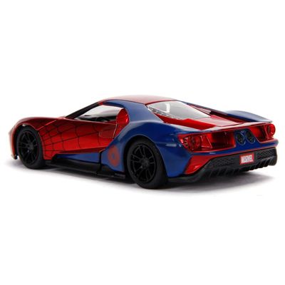 Marvel Spiderman 2017 Ford GT - Jada Toys - 1:32