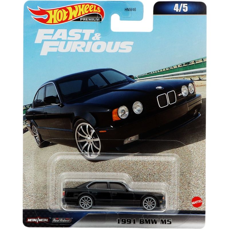 1991 BMW M5 - Svart - Fast & Furious - 4/5 - Hot Wheels