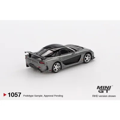 Mazda RX-7 VeilSide Fortune7 - Grey - 1057 - Mini GT
