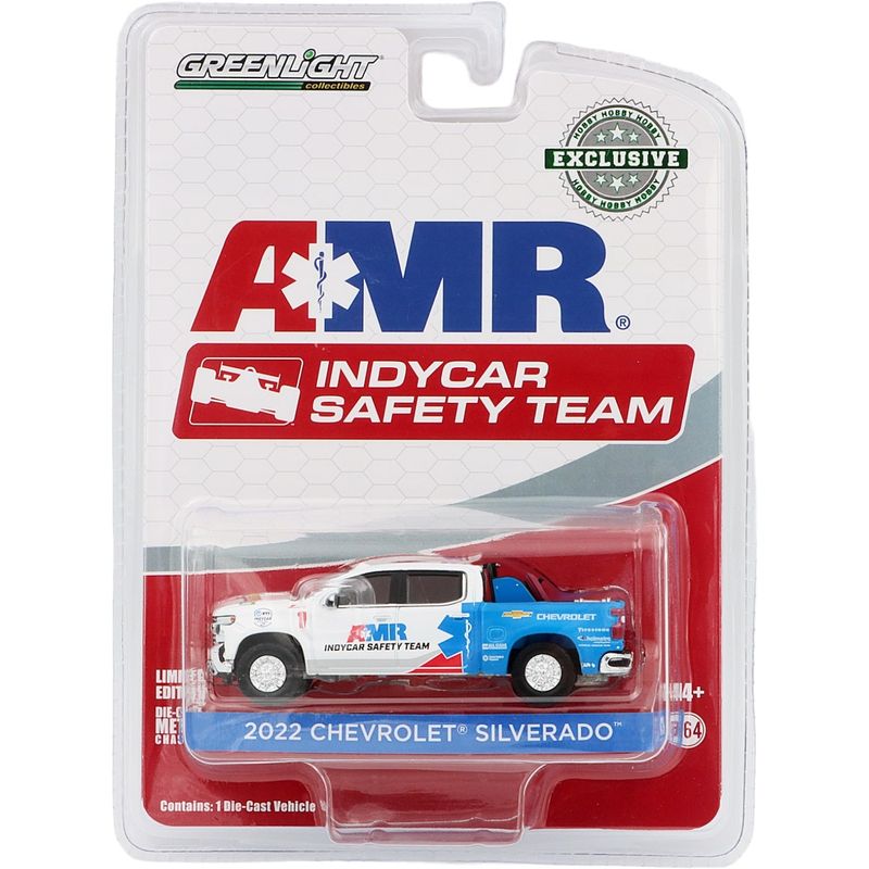 2022 Chevrolet Silverado Indycar Safety - GreenLight - 1:64