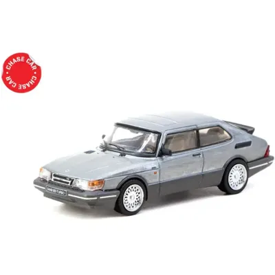 Saab 900 Turbo - Silver - GLOBAL64 - Tarmac Works