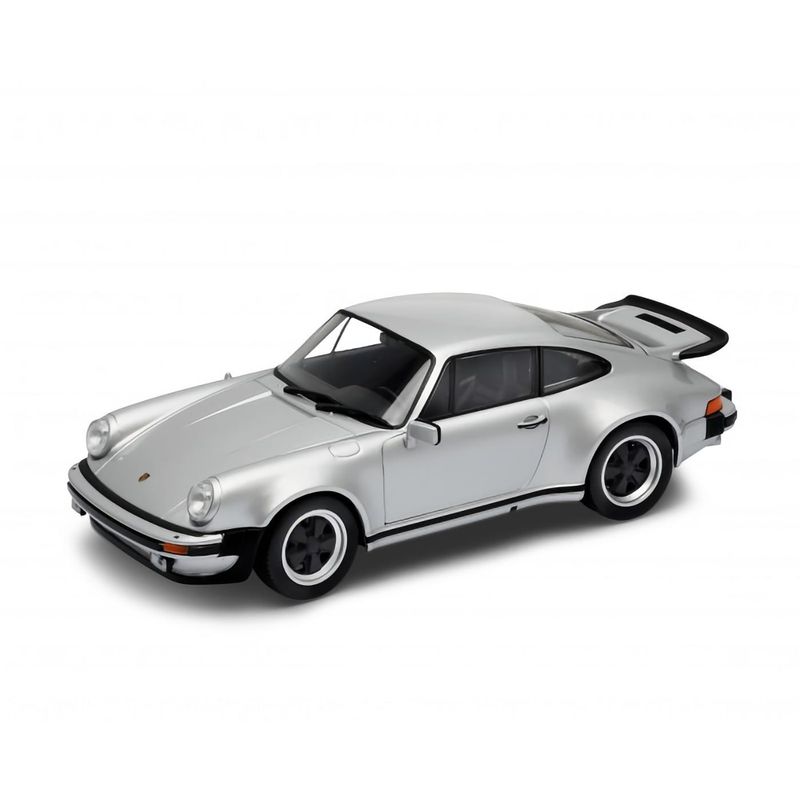 Porsche 911 Turbo - Silver - 1:24 - Welly