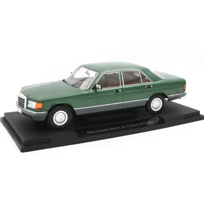 Mercedes-Benz S-Class (W126) - Mörkgrön metallic - 1979 - MCG - 1:18