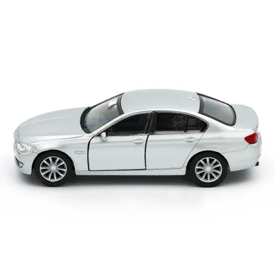 BMW 535i - Silver - Welly - 12 cm