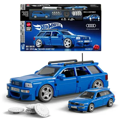 '94 Audi Avant RS2 - Brick Shop - Klodsbyggesæt - Hot Wheels Speed Series