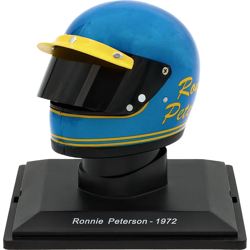 Ronnie Peterson - Hjälm - 1972 - Magazine Models - 1:5