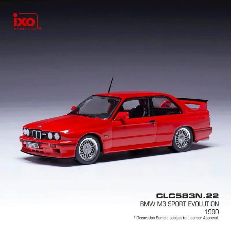 BMW M3 Sport Evolution - 1990 - Röd - Ixo Models - 1:43
