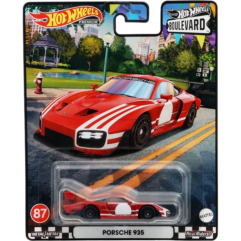 Porsche 935 - Röd - Boulevard 87 - Hot Wheels