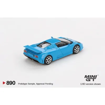 Bugatti EB110 - Super Sport Blu - 890 - Mini GT - 1:64
