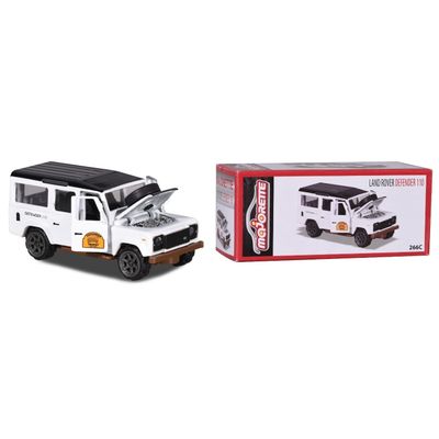 Land Rover Defender 110 - Vit - Deluxe Cars - Majorette