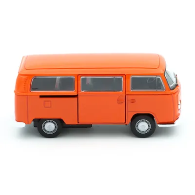 Volkswagen T2 Bus - 1972 - Orange - Welly - 11 cm