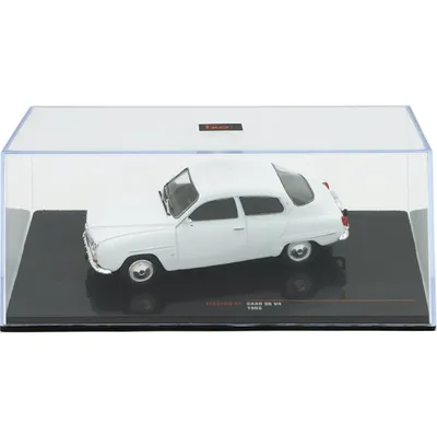 Saab 96 V4 - 1968 - Vit - Ixo Models - 1:43