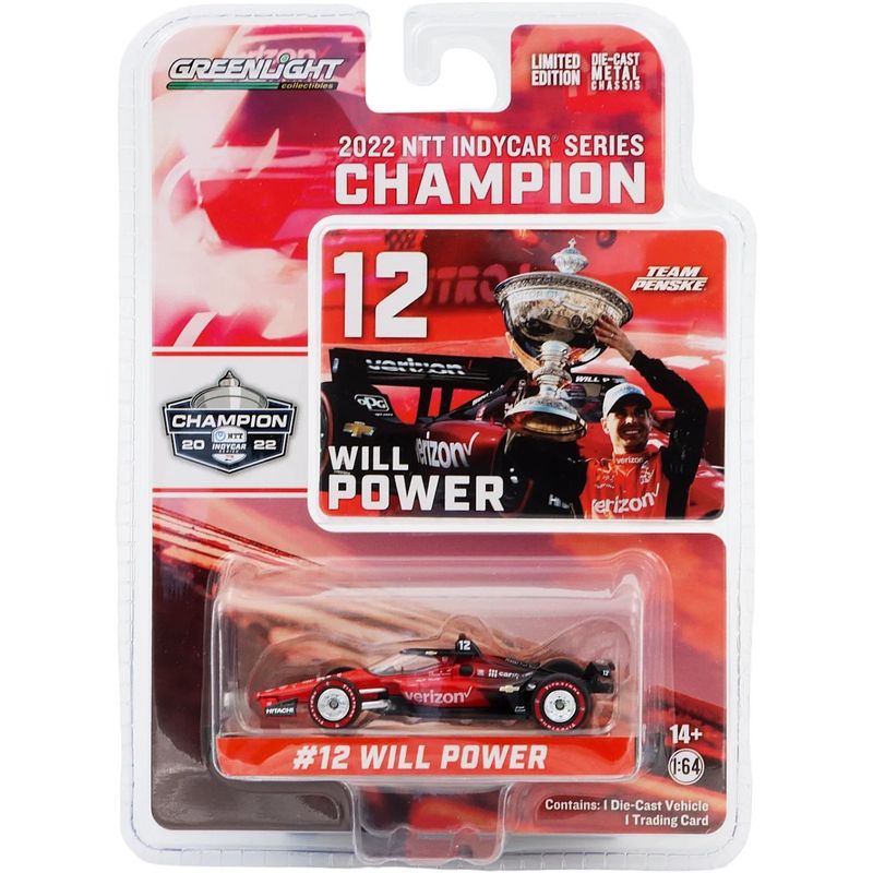 Indycar - 2022 - Will Power #12 - GreenLight - 1:64