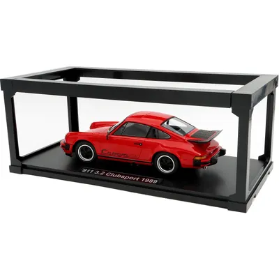 Porsche 911 3.2 Clubsport 1989 - Röd - KK-Scale - 1:18