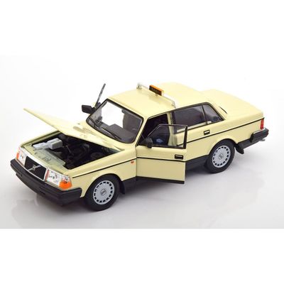 Volvo 240 GL taxi - Modellbil från Welly 1:24