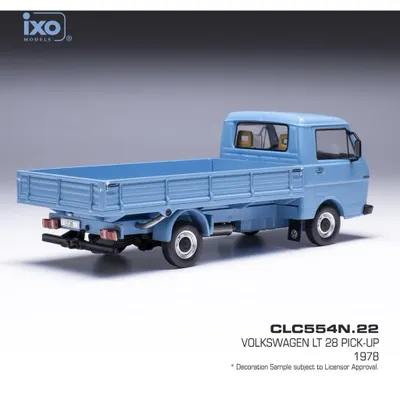 Volkswagen LT 28 Pick-Up - 1978 - Blå - Ixo Models - 1:43