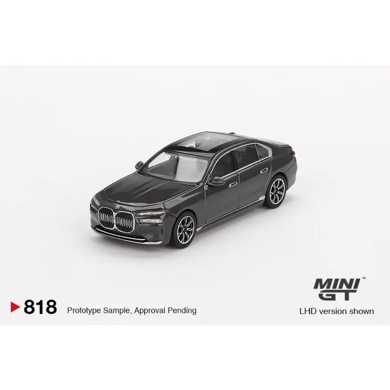 BMW i7 xDrive60 - Dravit Grey - 818 - Mini GT