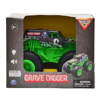 Grave Digger - Monster Jam - Lyd og Lys - 21 cm