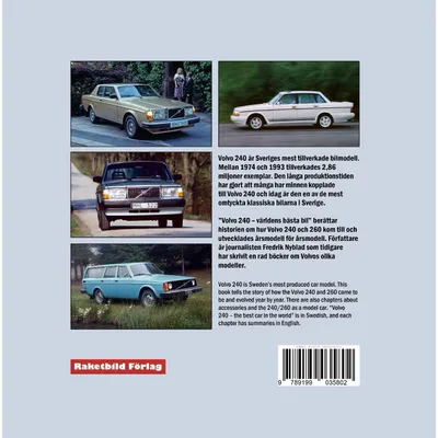 Volvo 240 – Världens bästa bil - Bok - 144 sidor