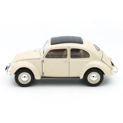 Volkswagen Classic Beetle - Beige - Welly - 1:18