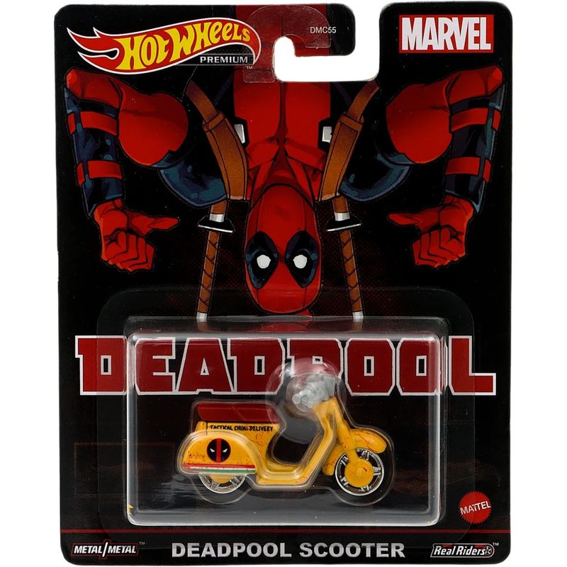 Deadpool Scooter - Deadpool - Hot Wheels