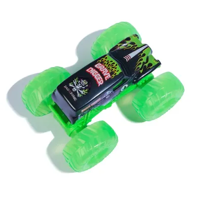 Grave Digger - Monster Jam - Light up Wheels Truck - 12 cm