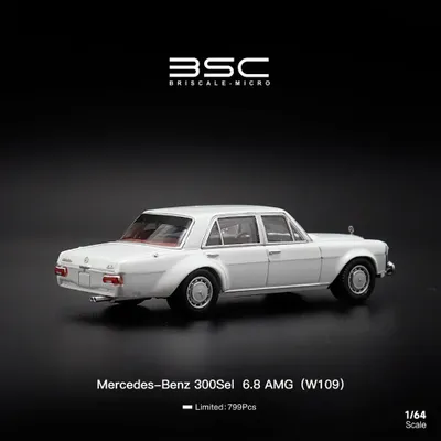 Mercedes-Benz 300 SEL 6.8 AMG (W109) - Hvid - BSC - 1:64