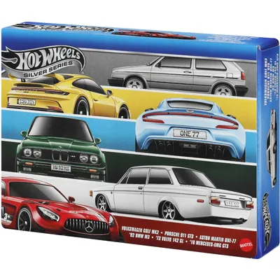 European Car Culture Themed Multipack med Volvo 142 - Hot Wheels