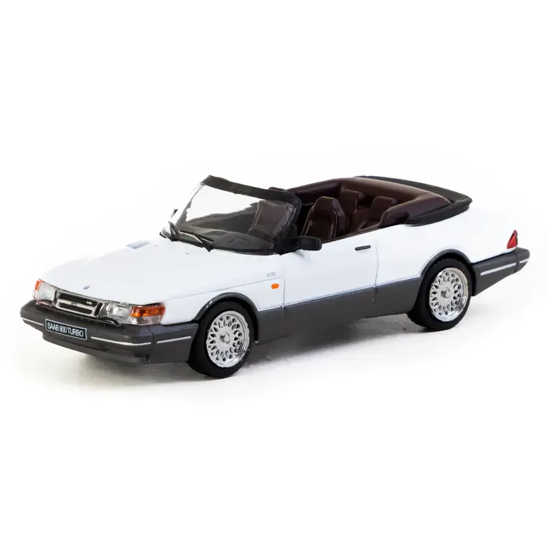 Saab 900 Turbo Convertible - Vit - GLOBAL64 - Tarmac Works