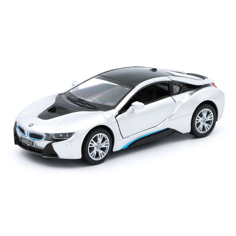BMW i8 - 1:36 - Kinsmart - Silver