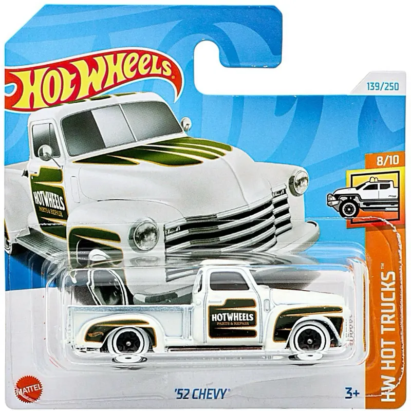 '52 Chevy - Vit - HW Hot Trucks - Hot Wheels