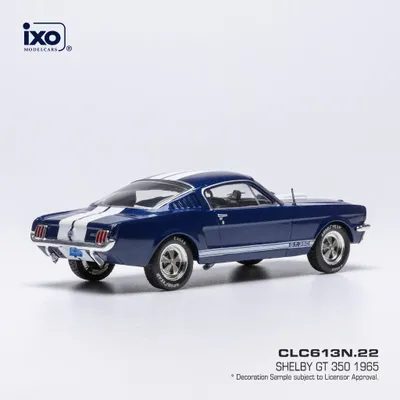 Shelby GT350 - 1965 - Blå - Ixo Models - 1:43