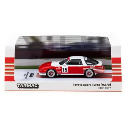 Toyota Supra Turbo (MA70) - ETCC 1987 - Tarmac Works - 1:64